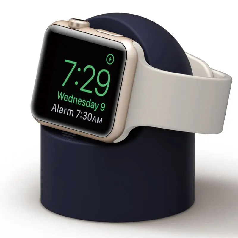 ChargeDock - Support en Silicone pour Apple Watch