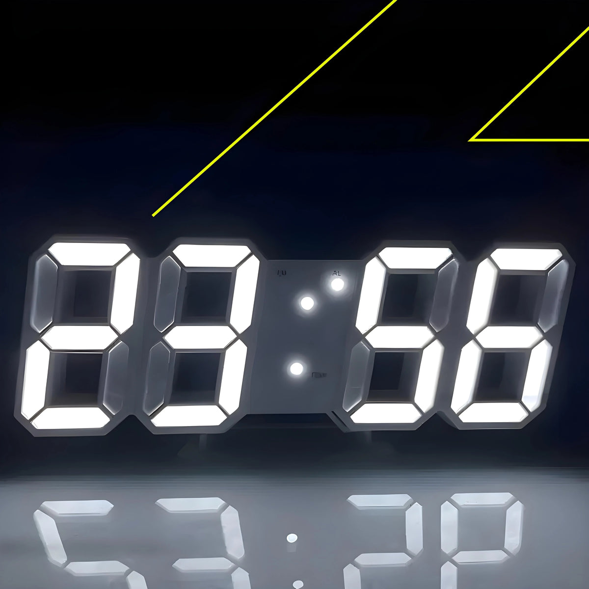 SimpleFashion - L'Horloge Numérique 3D Lumineuse Ultime