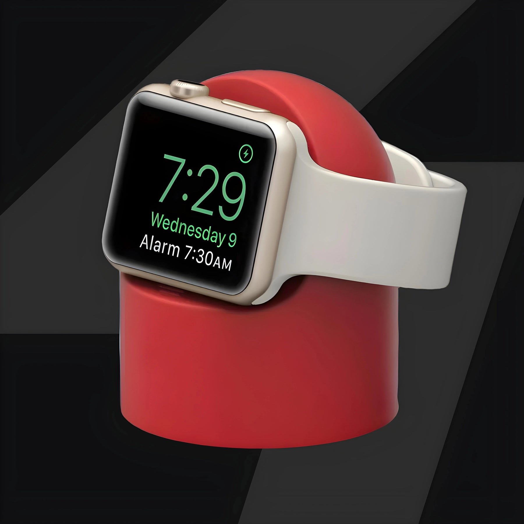 ChargeDock - Support en Silicone pour Apple Watch