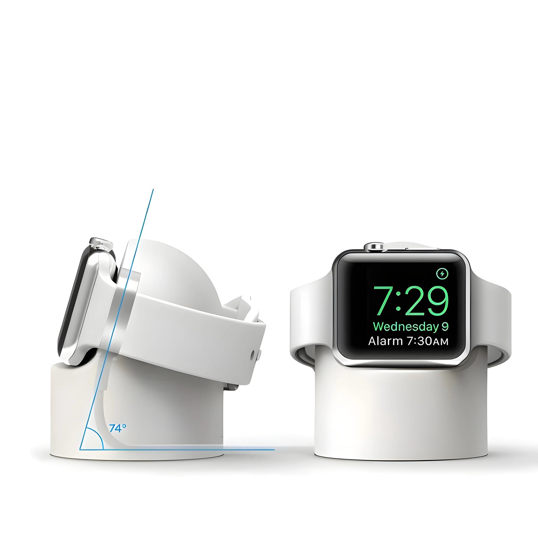 ChargeDock - Support en Silicone pour Apple Watch